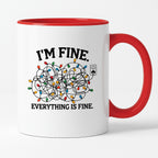 Kubek świąteczny "I'm fine. It's fine. Everything's fine."