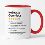 Kubek z nadrukiem "Najlepszy Ogarniacz"
