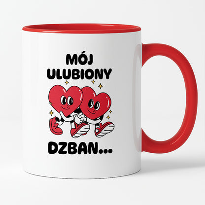 Kubek z nadrukiem "Mój ulubiony dzban"