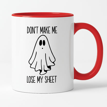 Kubek z nadrukiem "Don't make me loose my sheet" HALLOWEEN 🎃