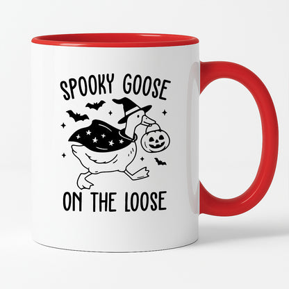 Kubek z nadrukiem "Spookie goose on the loose" HALLOWEEN 🎃