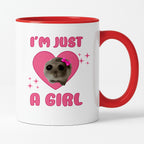Kubek z nadrukiem "I'm just a girl"