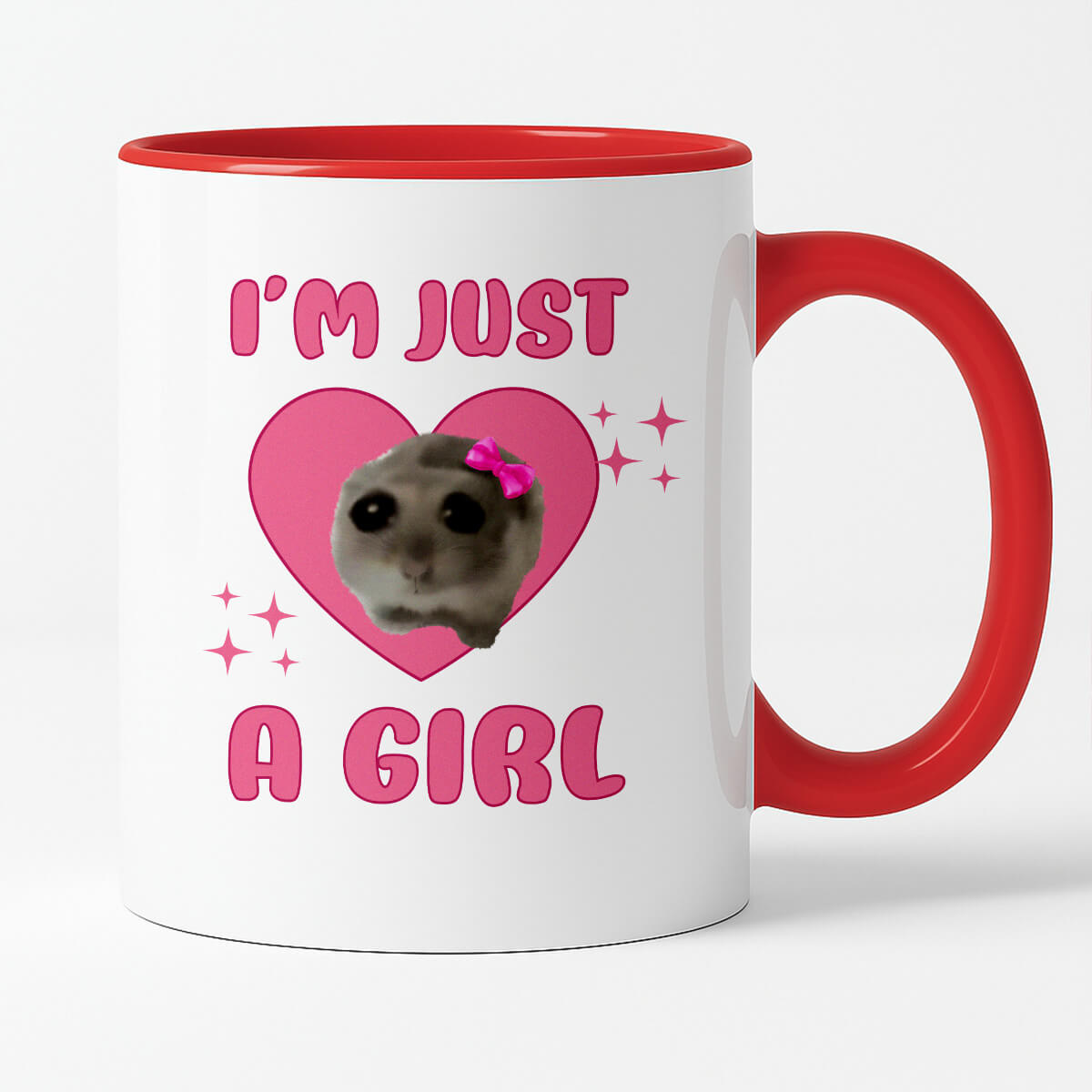 Kubek z nadrukiem "I'm just a girl"