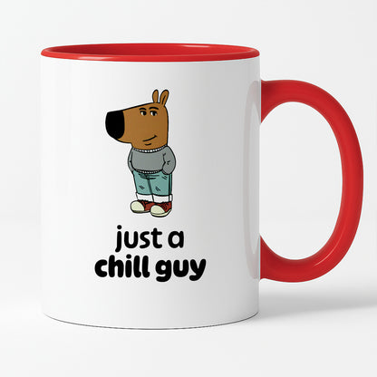 Kubek z nadrukiem "just a chill guy"