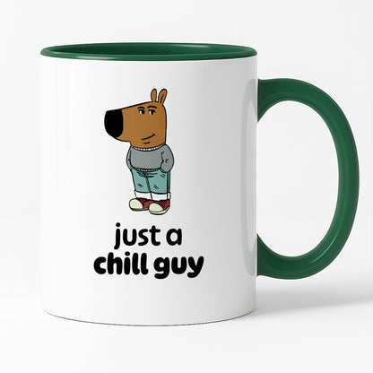 Kubek z nadrukiem "just a chill guy"