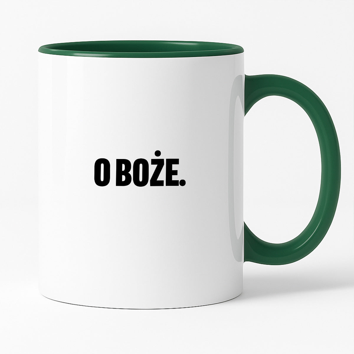 Kubek z nadrukiem - "O Boże."