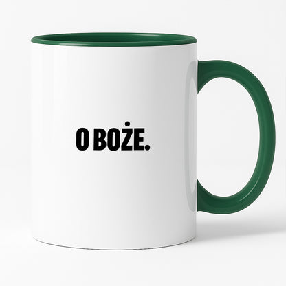Kubek z nadrukiem - "O Boże."