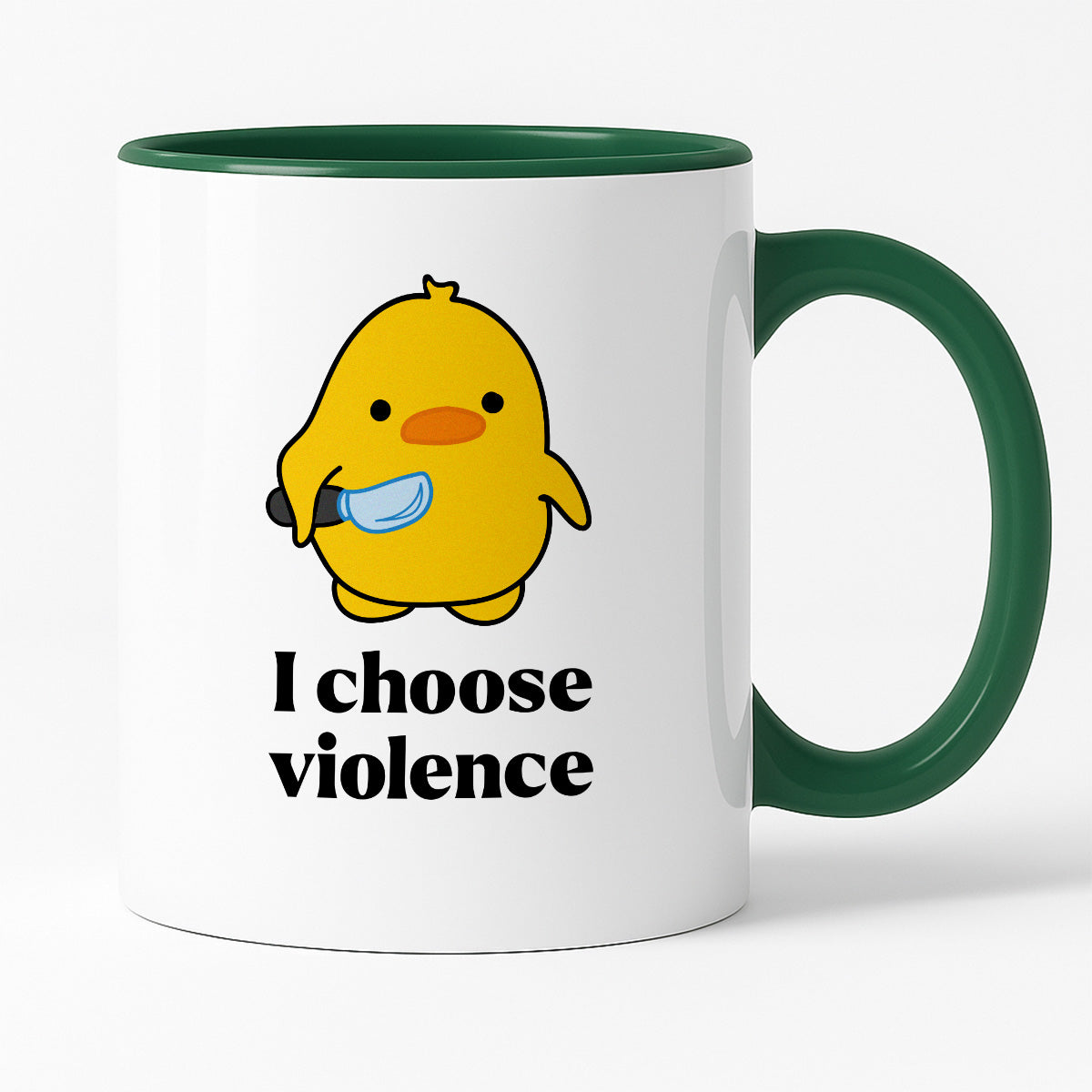 Kubek z nadrukiem - I choose violence