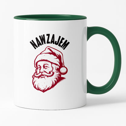 Kubek świąteczny z Mikołajem "Nawzajem"