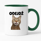 Kubek z nadrukiem - "Odejdź" KOT