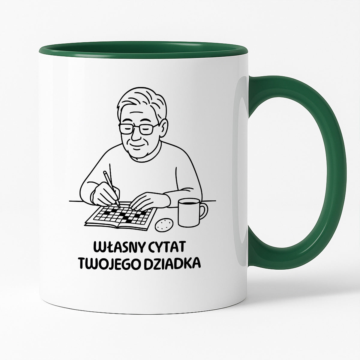 Kubek dla Babci / Dziadka - "Własny cytat"