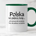 Kubek z nadrukiem "Polska to piękny kraj" v2