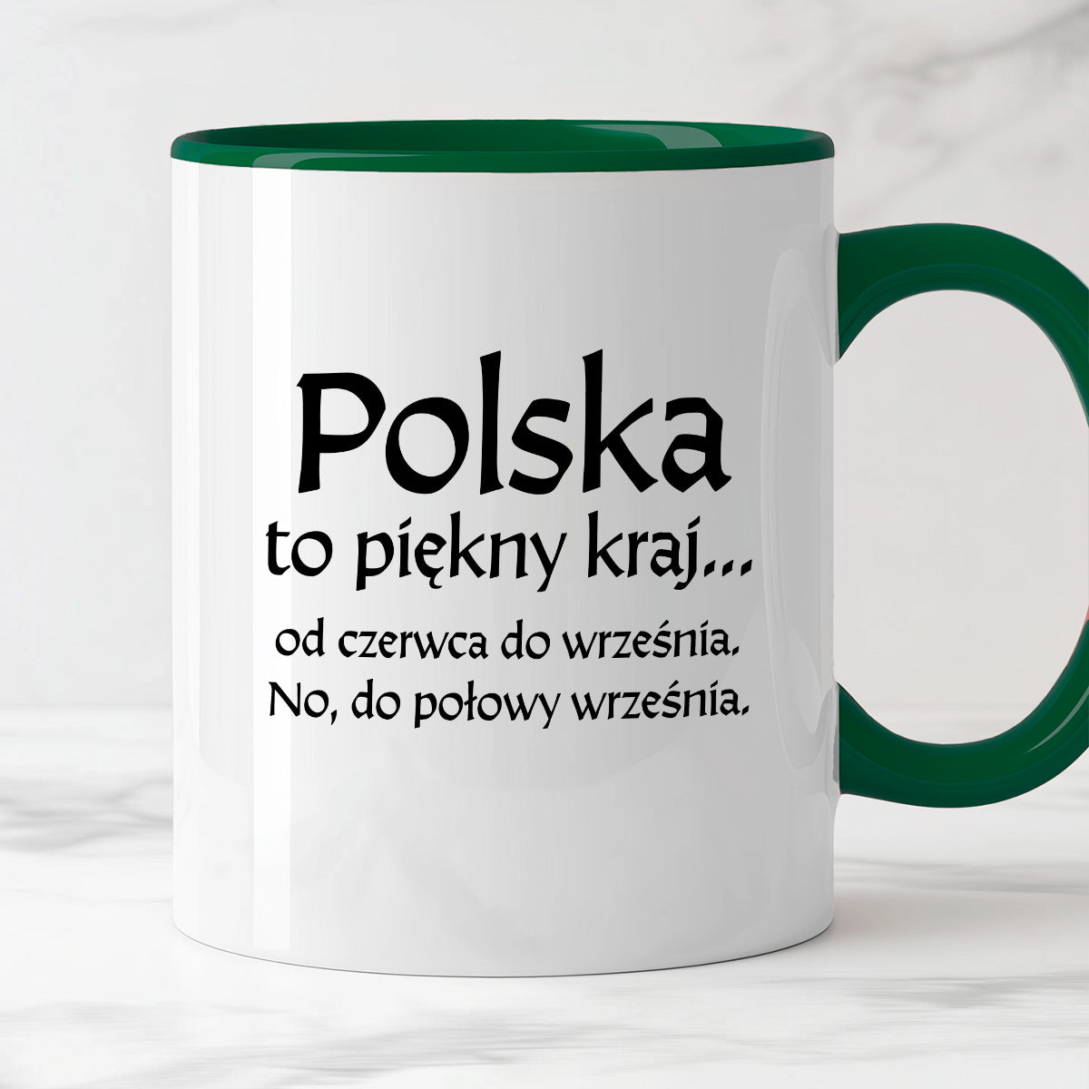 Kubek z nadrukiem "Polska to piękny kraj" v2