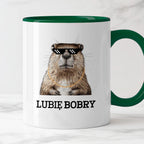 Kubek z nadrukiem "Lubię bobry"