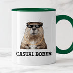 Kubek z nadrukiem "Casual bober"