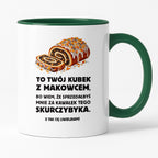 Kubek z nadrukiem "Kubek z makowcem"