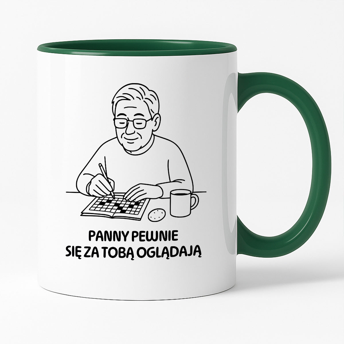 Kubek dla Babci / Dziadka - "Panny pewnie się za Tobą oglądają"