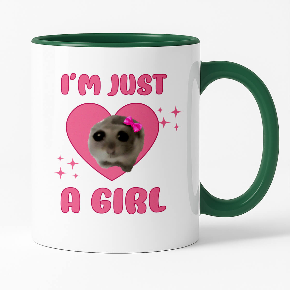 Kubek z nadrukiem "I'm just a girl"