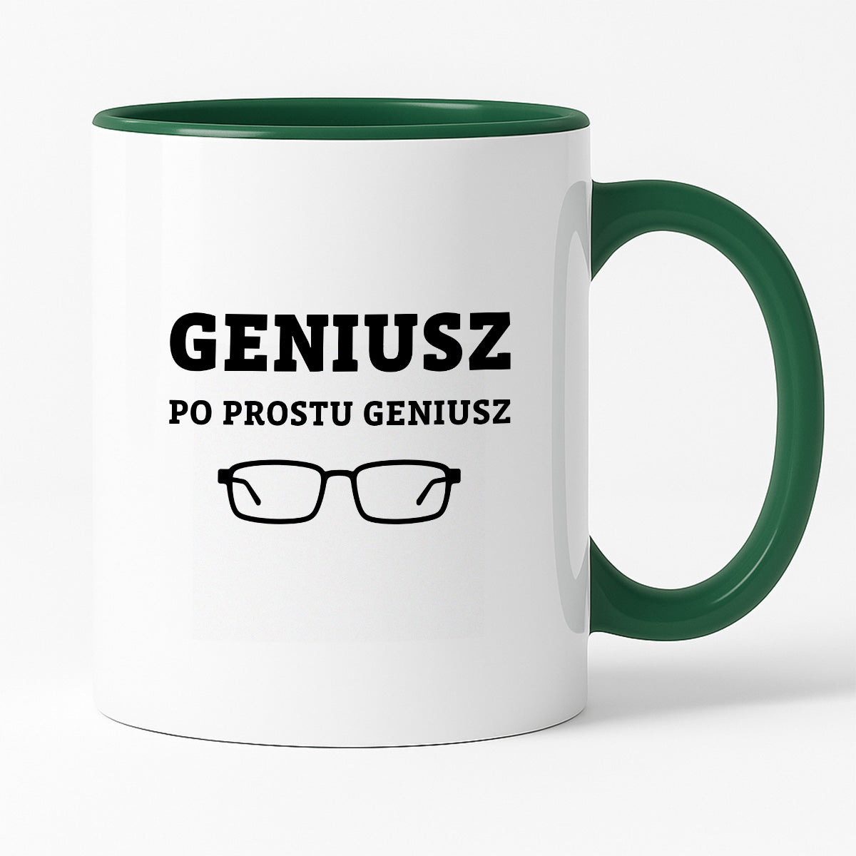 Kubek z nadrukiem - "GENIUSZ po prostu geniusz"