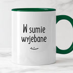 Kubek z nadrukiem "W sumie wyjebane" FB