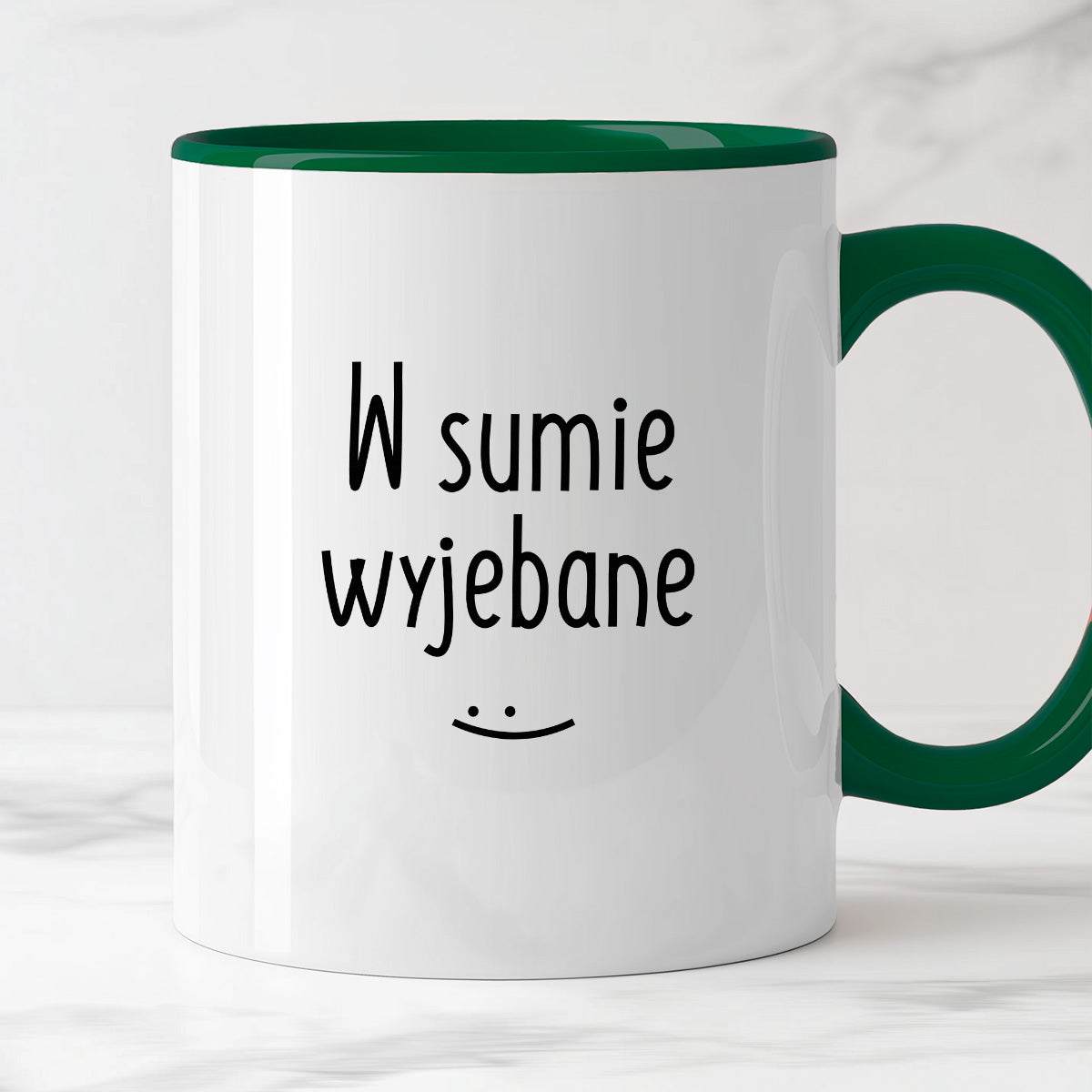 Kubek z nadrukiem "W sumie wyjebane" FB