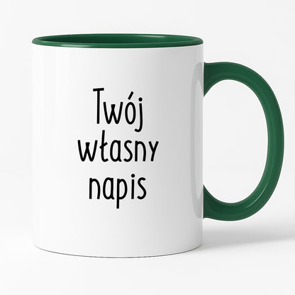 Kubek spersonalizowany z własnym napisem II