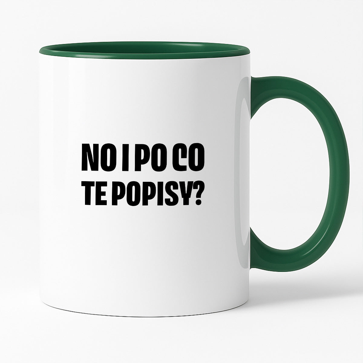 Kubek z nadrukiem - "No i po co te popisy?"