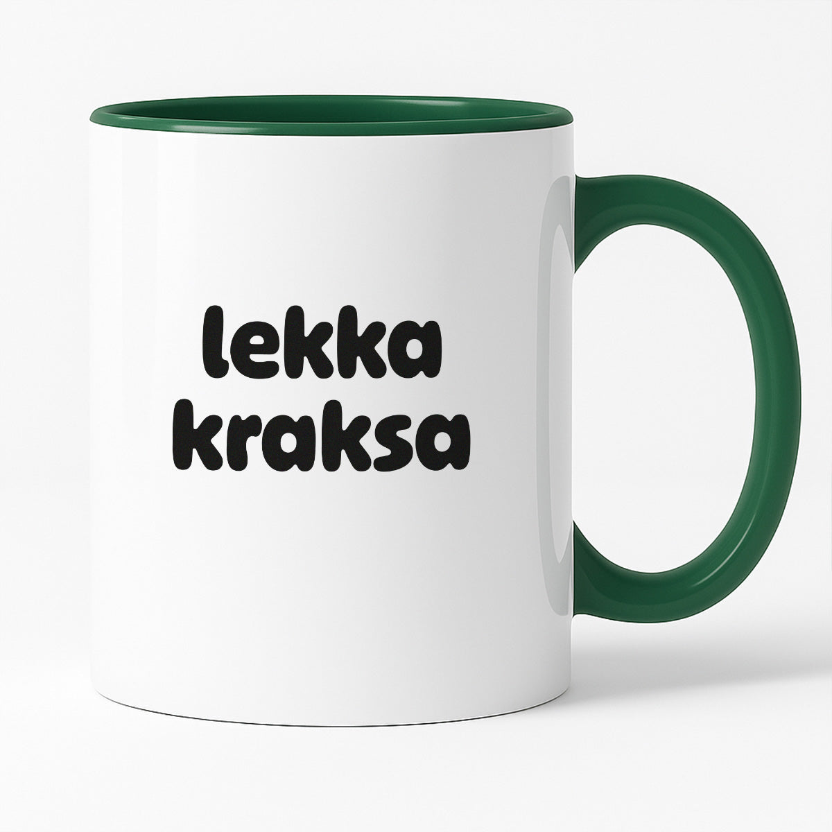 Kubek z nadrukiem - "lekka kraksa"