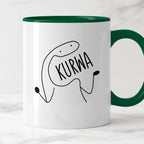 Kubek z nadrukiem "KURWA"