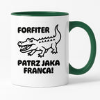 Kubek z nadrukiem - HITY POLSKIEGO INTERNETU - "Forfiter - patrz jaka franca"