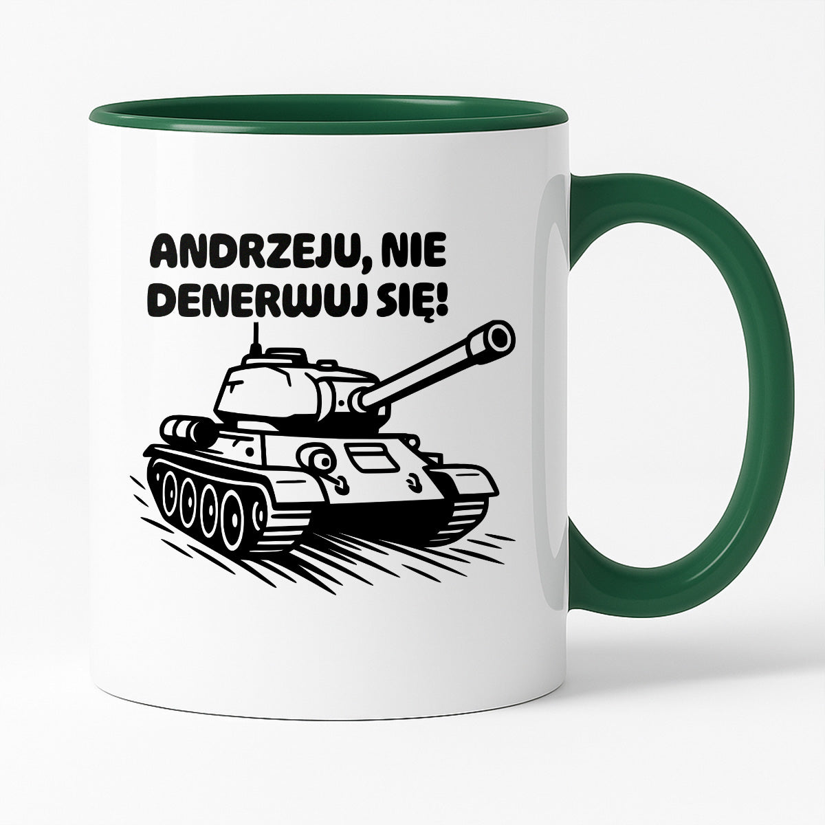 Kubek z nadrukiem - HITY POLSKIEGO INTERNETU - "Andrzeju, nie denerwuj się"
