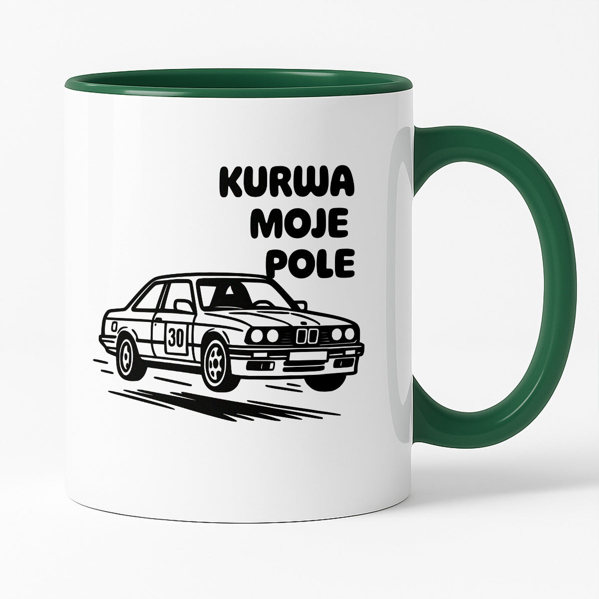 Kubek z nadrukiem - HITY POLSKIEGO INTERNETU - "Kurwa moje pole"