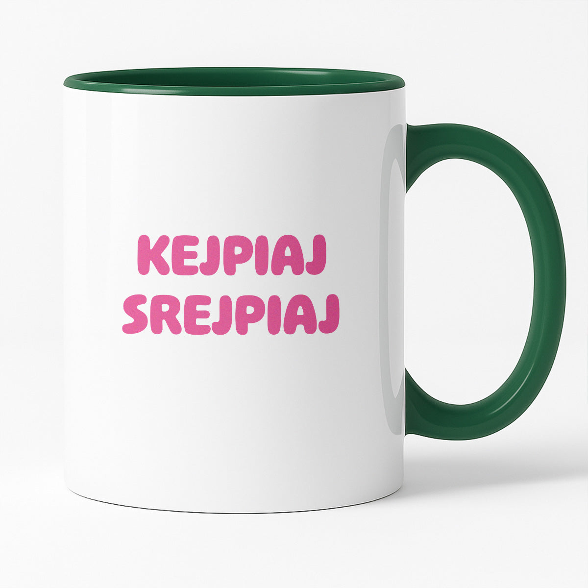 Kubek z nadrukiem "KejPiaI SREJPIAI"