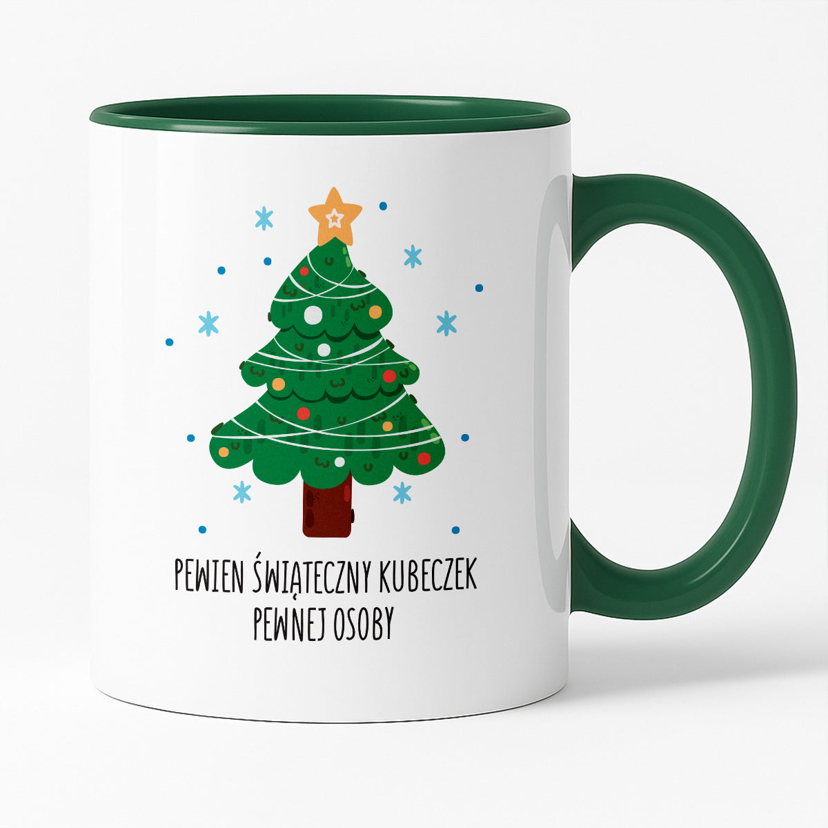 Kubek świąteczny - "Pewien świąteczny kubeczek pewnej osoby"