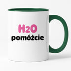 Kubek z nadrukiem - "H2O pomóżcie"