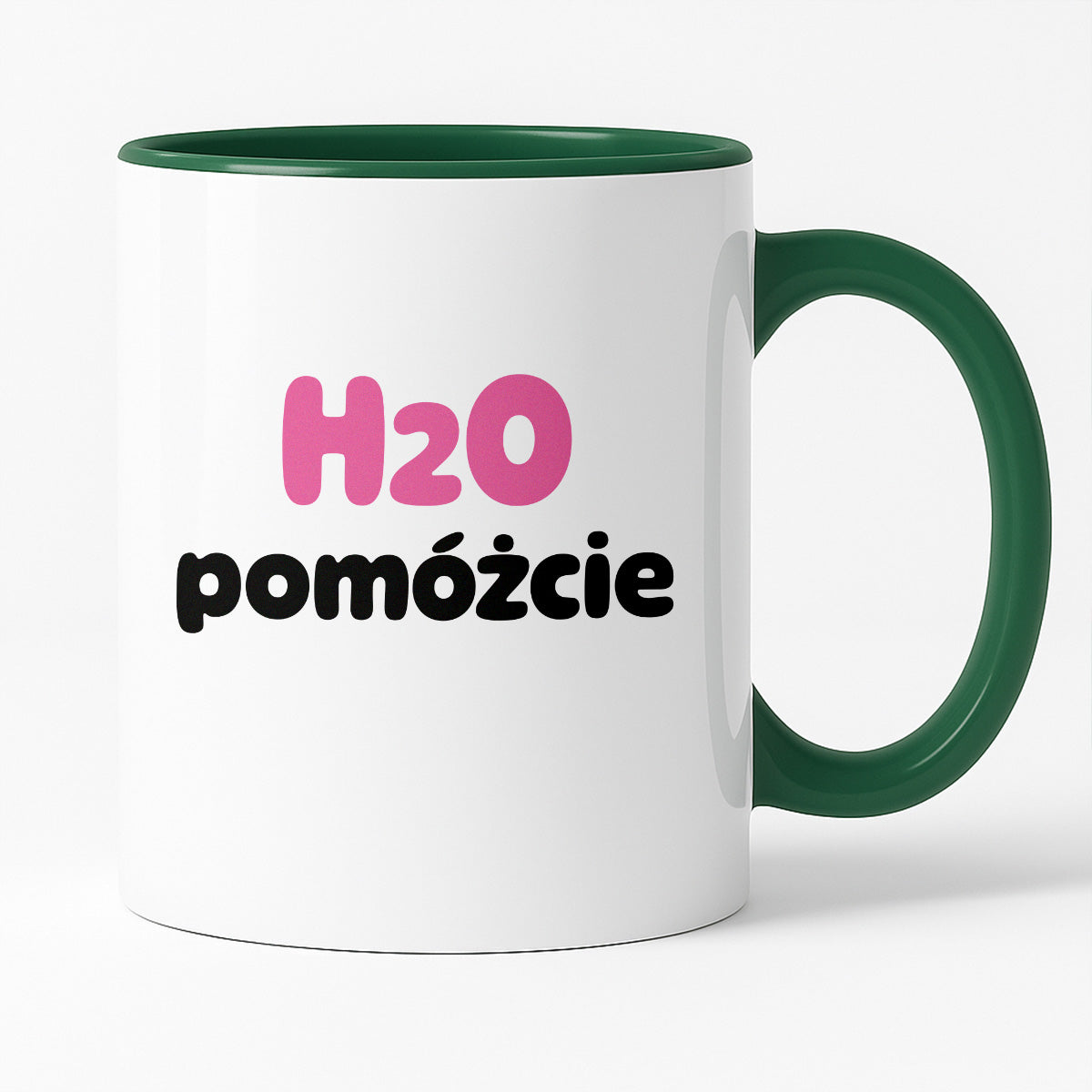 Kubek z nadrukiem - "H2O pomóżcie"