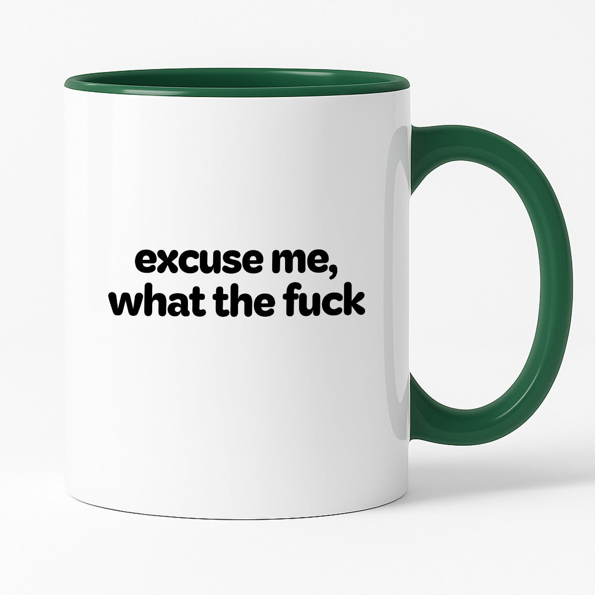 Kubek z nadrukiem - "excuse me, what the fuck"