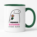 Kubek z nadrukiem - "Pięknego dzionka Stara Ruro"