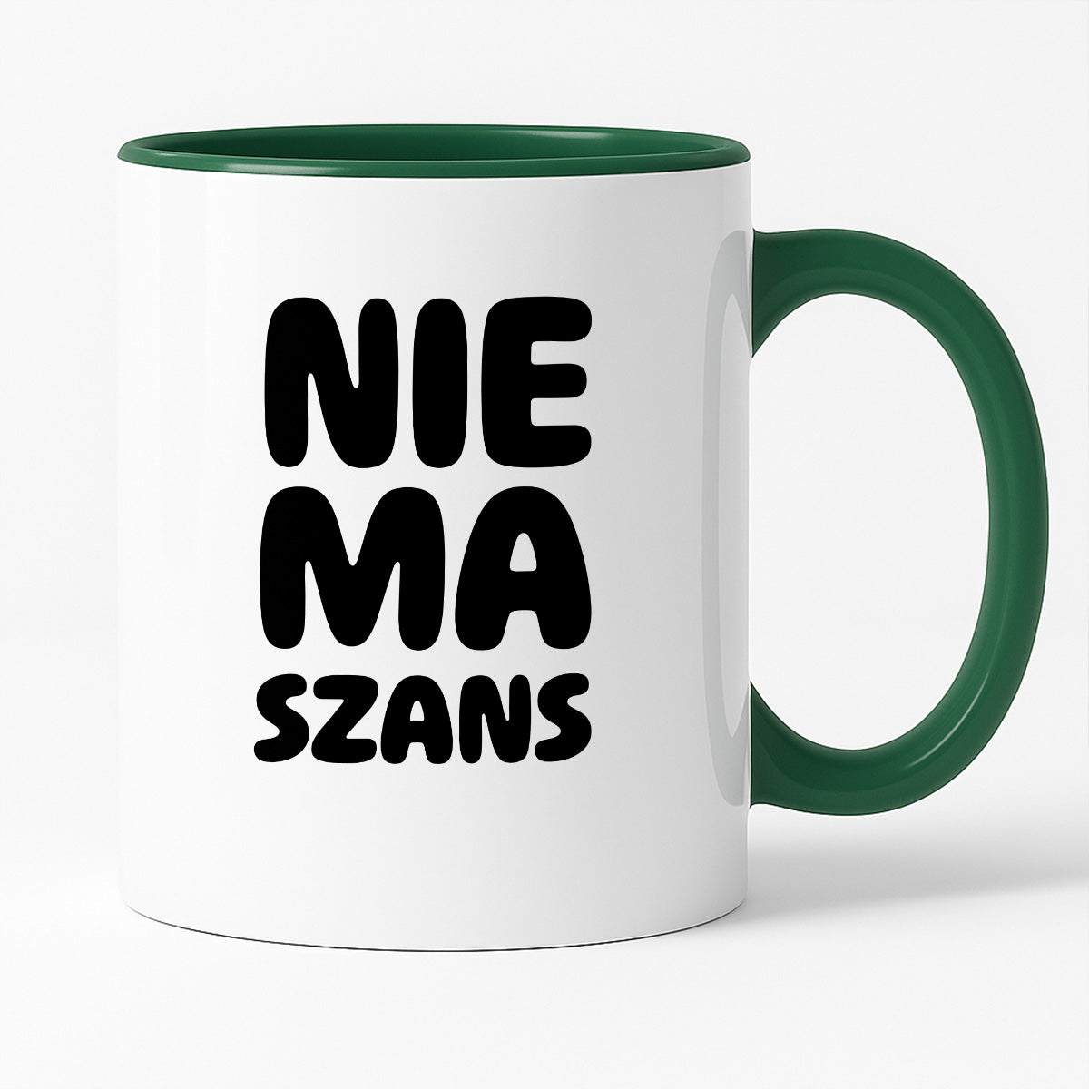 Kubek z nadrukiem - "NIE MA SZANS"