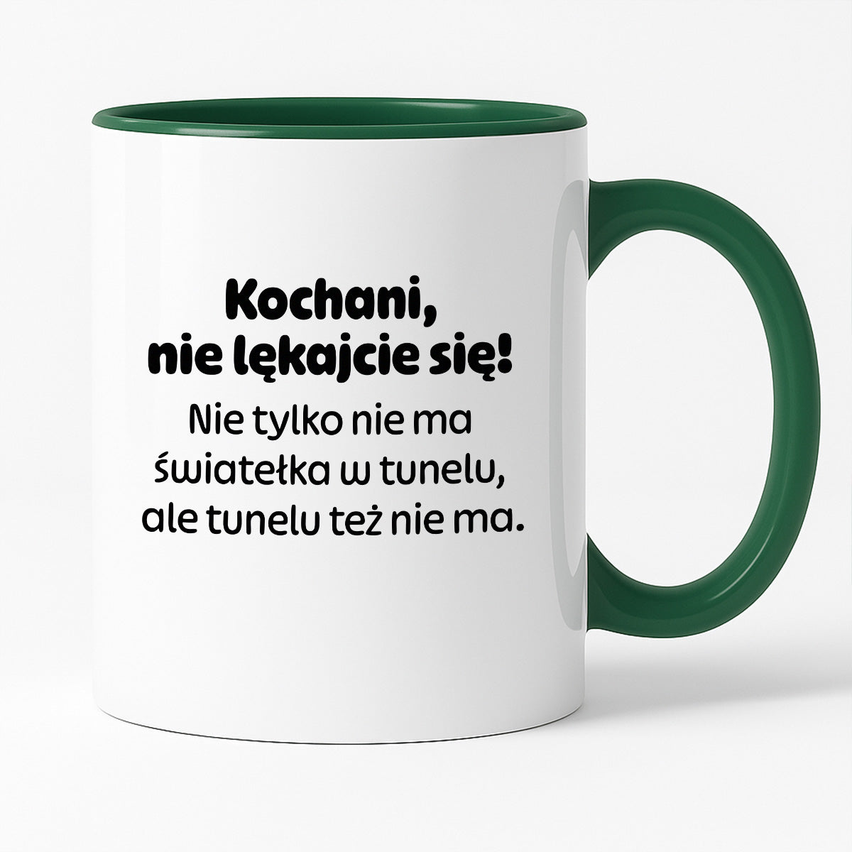 Kubek z nadrukiem - "Kochani nie lękajcie się!"