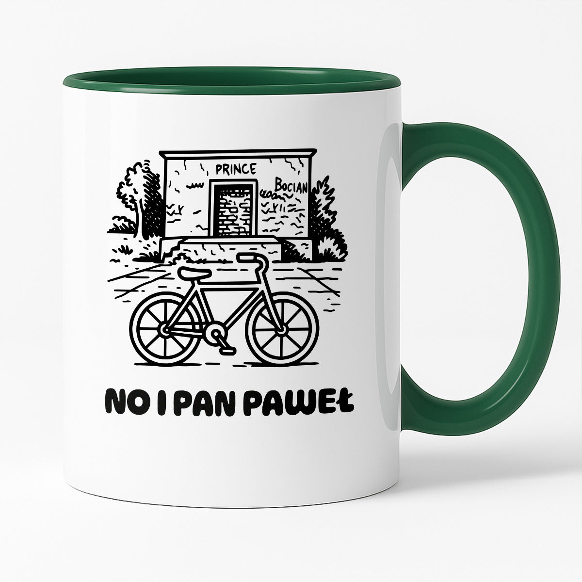 Kubek z nadrukiem - HITY POLSKIEGO INTERNETU - PAWEŁ JUMPER - "No i Pan Paweł"