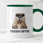 Kubek z nadrukiem "Czasem gryzę"