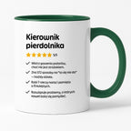 Kubek z nadrukiem "Kierownik pierdolnika"