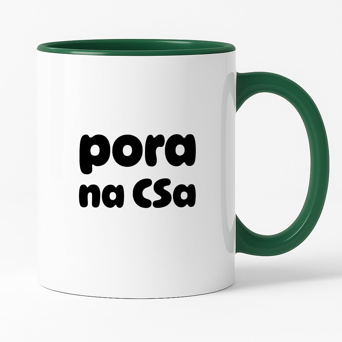 Kubek z nadrukiem "pora na CSa"
