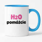 Kubek z nadrukiem - "H2O pomóżcie"