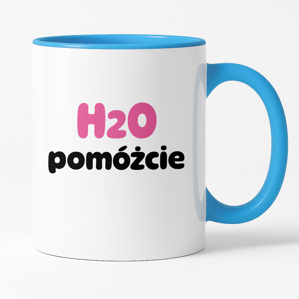 Kubek z nadrukiem - "H2O pomóżcie"