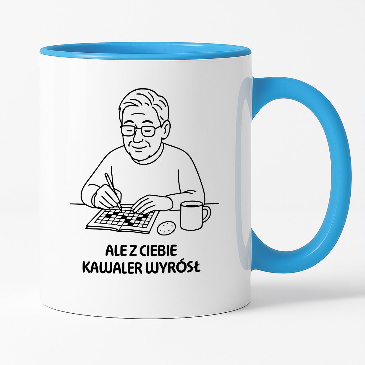Kubek dla Babci / Dziadka - "Ale z Ciebie kawaler wyrósł"