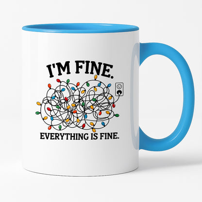 Kubek świąteczny "I'm fine. It's fine. Everything's fine."