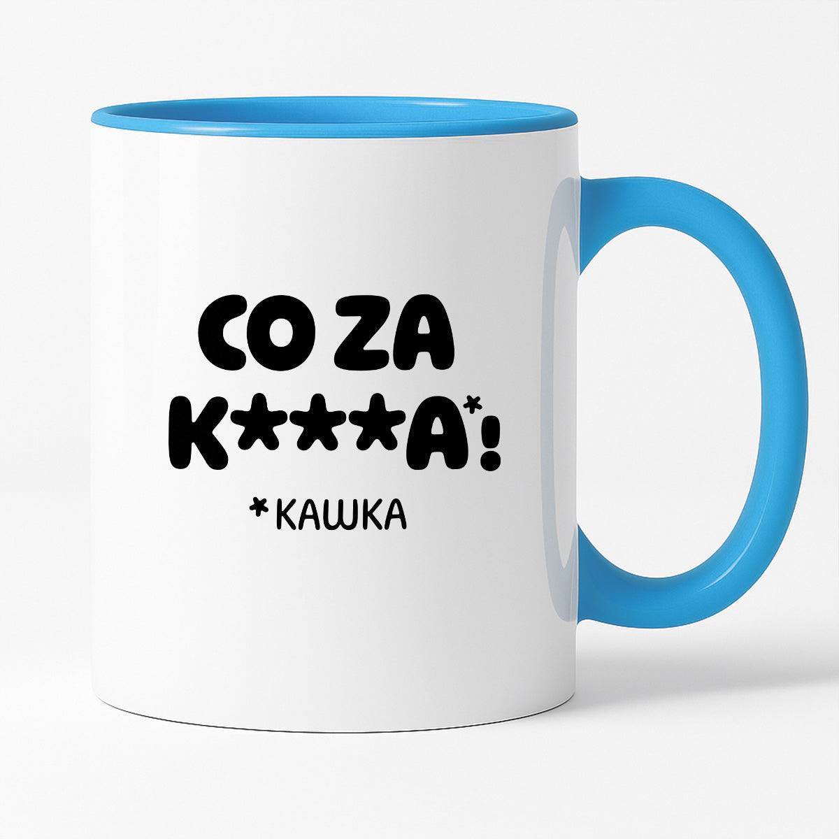 Kubek z nadrukiem "CO ZA KAWKA"