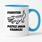 Kubek z nadrukiem - HITY POLSKIEGO INTERNETU - "Forfiter - patrz jaka franca"
